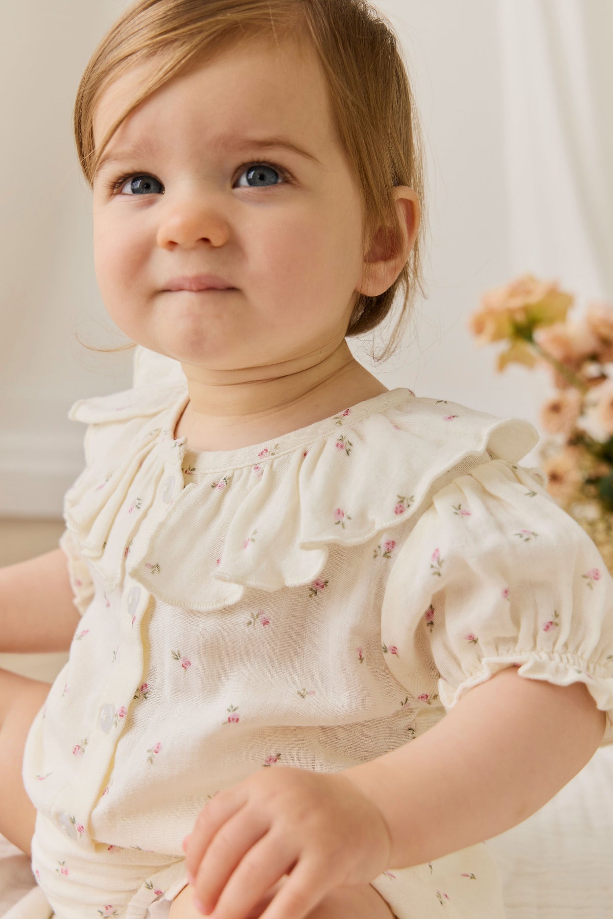 Organic Cotton Muslin Alora Top - Willow Rose - image 9