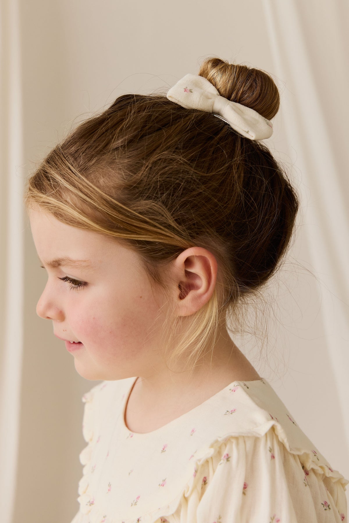 Organic Cotton Muslin Amira Blouse - Willow Rose - image 11