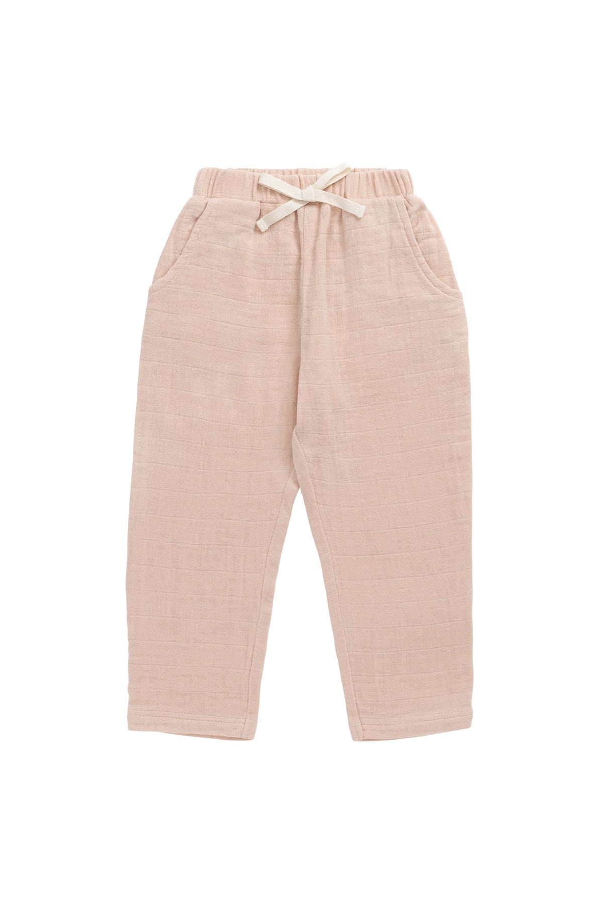 Organic Cotton Muslin Cordelia Pant - Chalky Pink - image 3