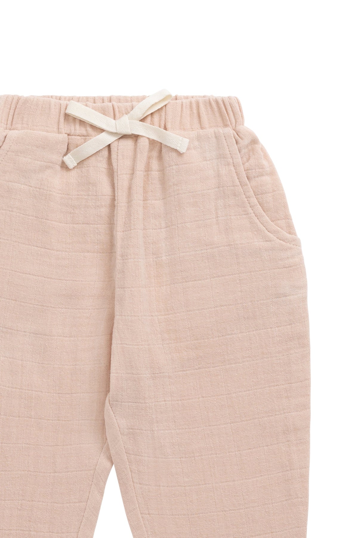 Organic Cotton Muslin Cordelia Pant - Chalky Pink - image 7