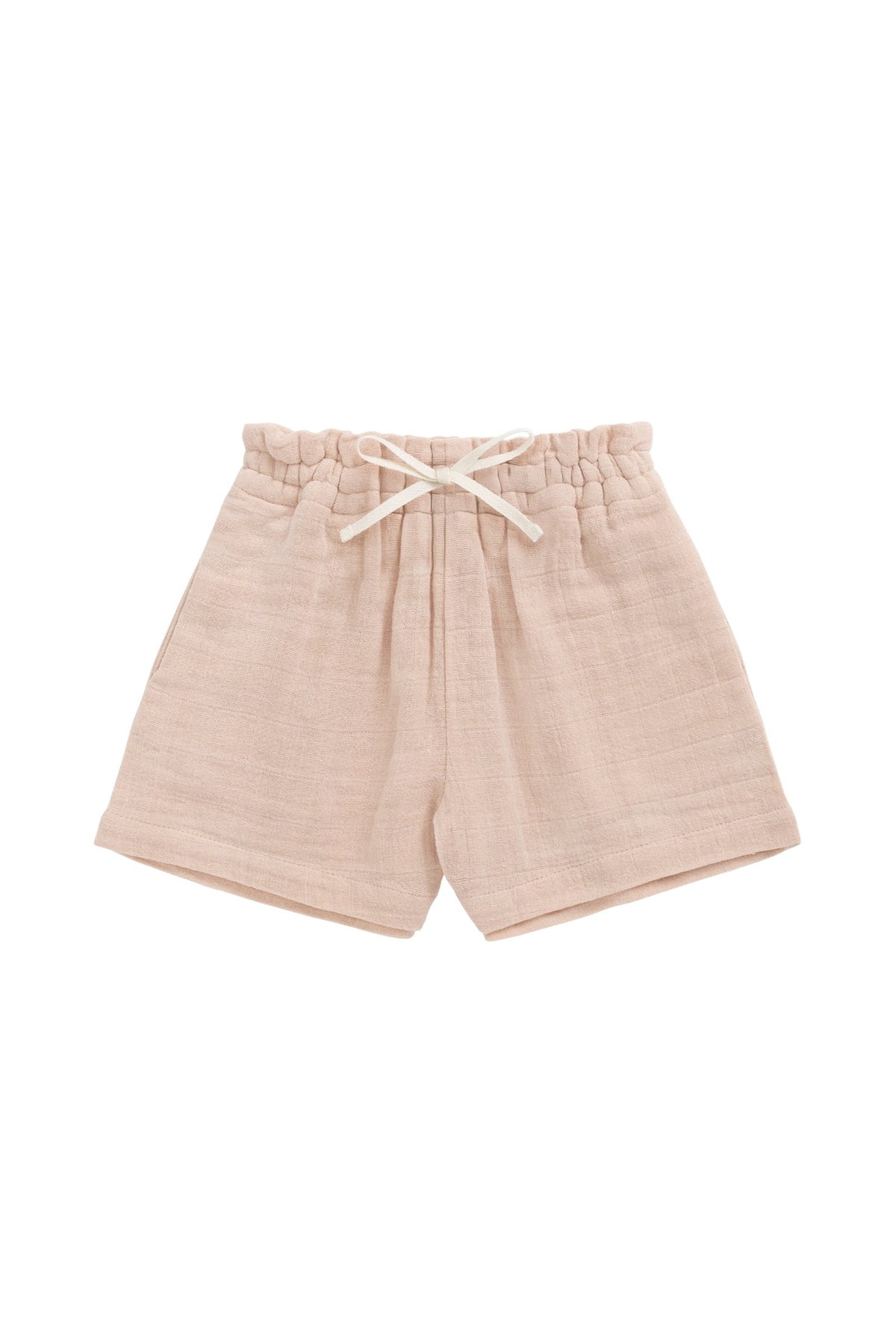 Organic Cotton Muslin Elodie Short - Chalky Pink - image 2