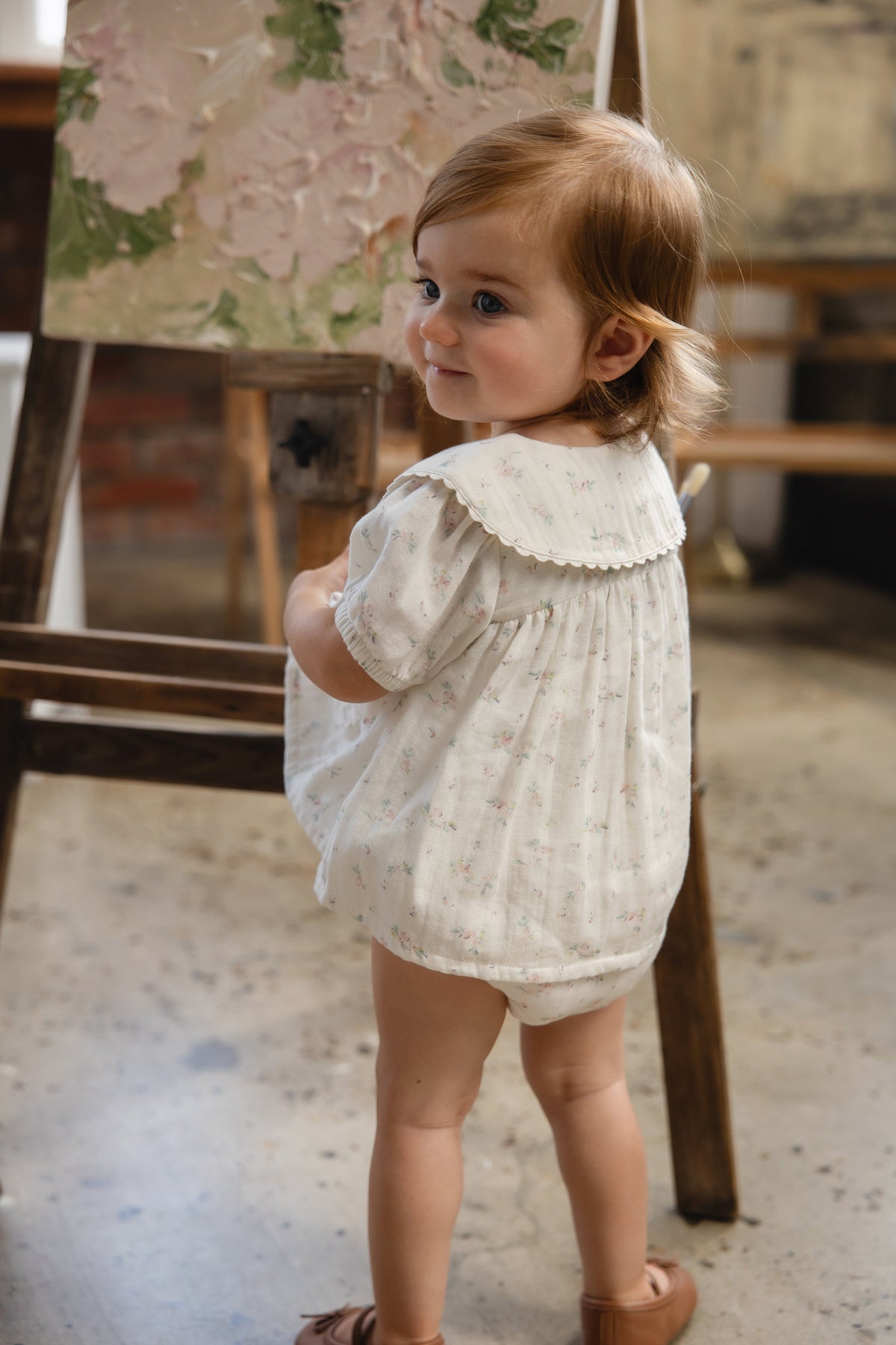 Organic Cotton Muslin Kodi Top - Solange Snow - image 5