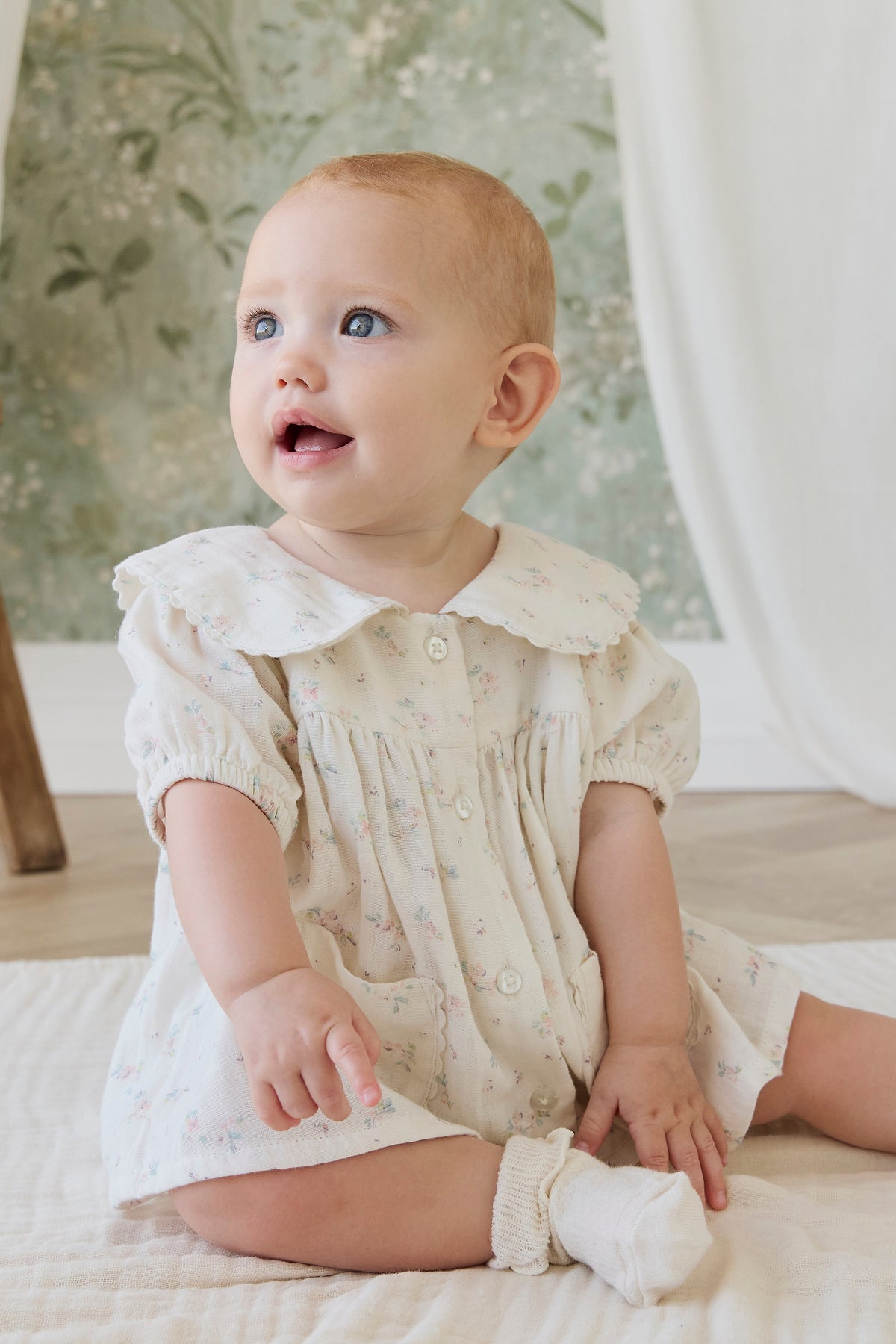 Organic Cotton Muslin Kodi Top - Solange Snow - image 9