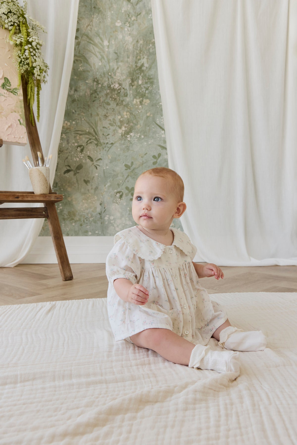 Organic Cotton Muslin Kodi Top - Solange Snow - image 10