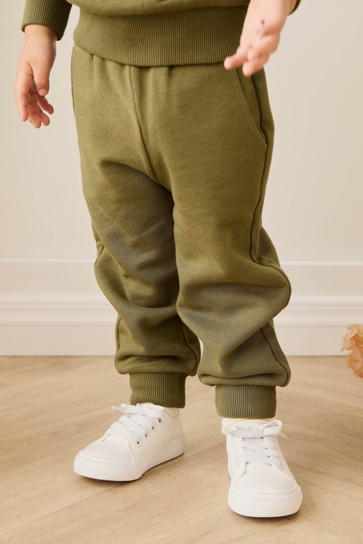 Organic Cotton Nash Track Pant - Sicilian Olive - image 3