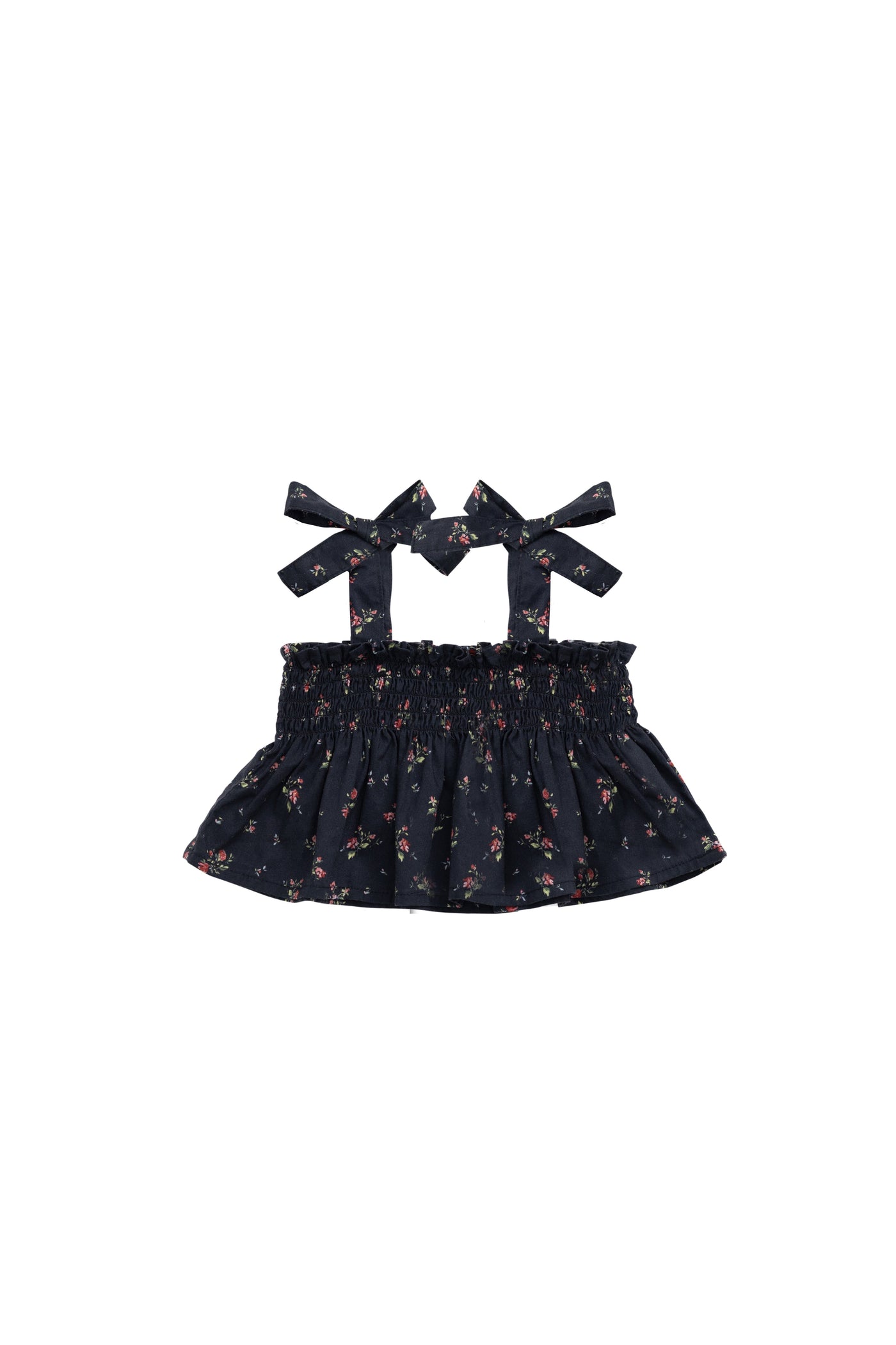 Organic Cotton Odette Top - Bianca Noir