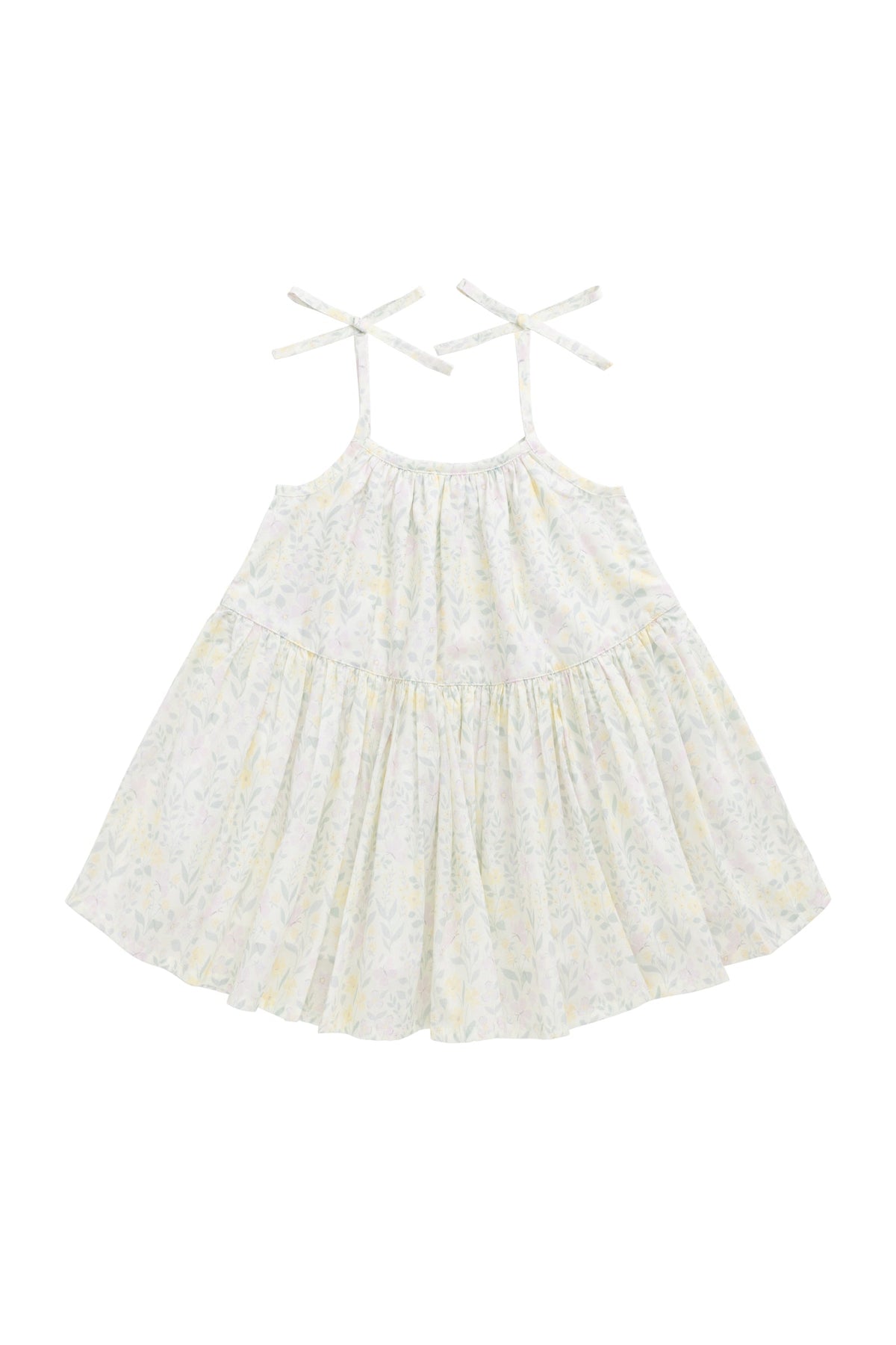 Organic Cotton Winnie Dress - Daphne Egret - image 2