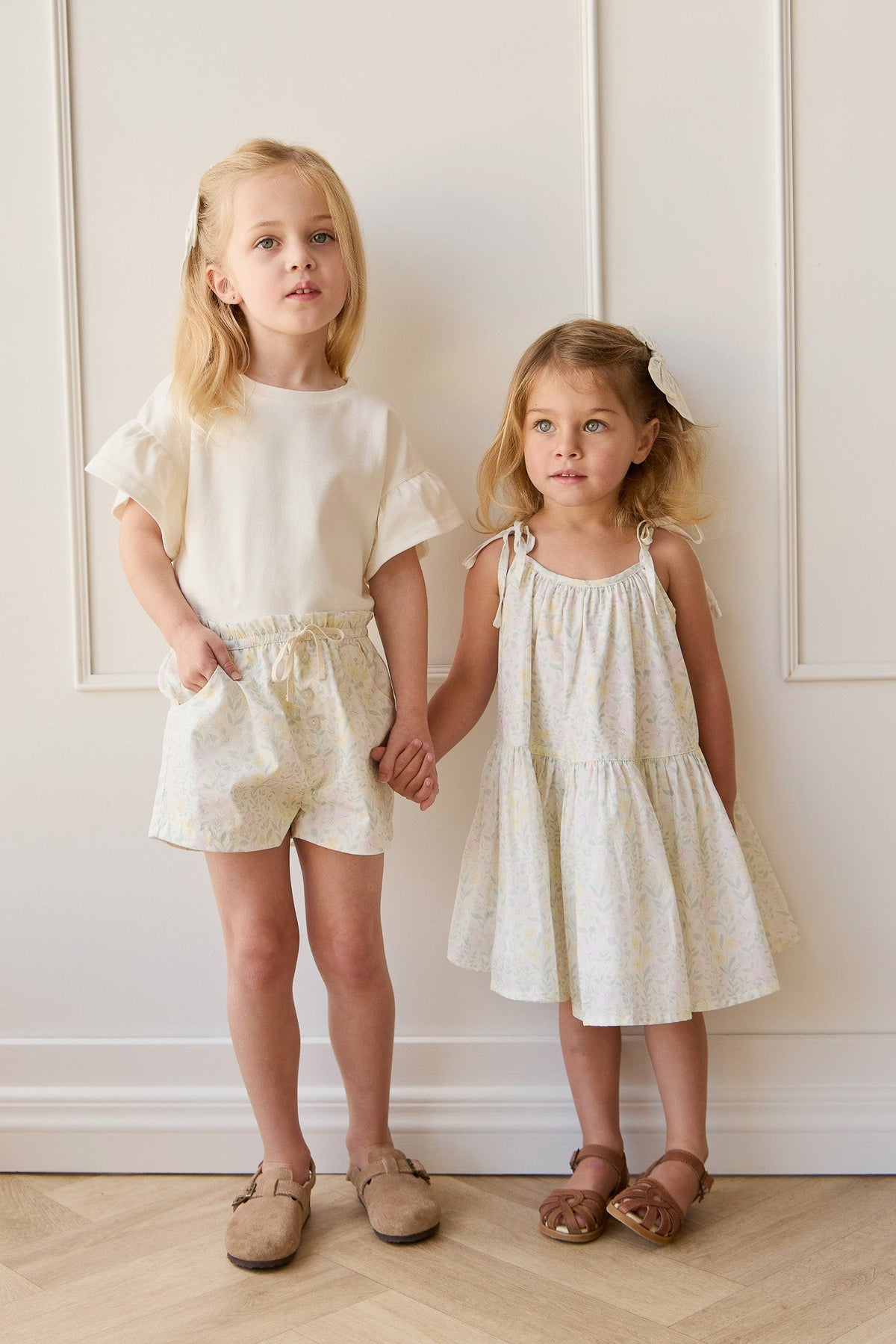 Organic Cotton Winnie Dress - Daphne Egret - image 6