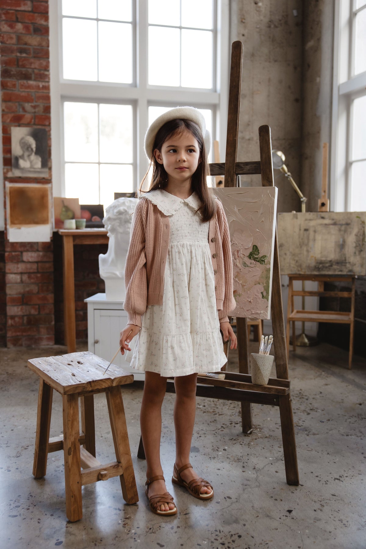 Paloma Cardigan - Rose Mist - image 15