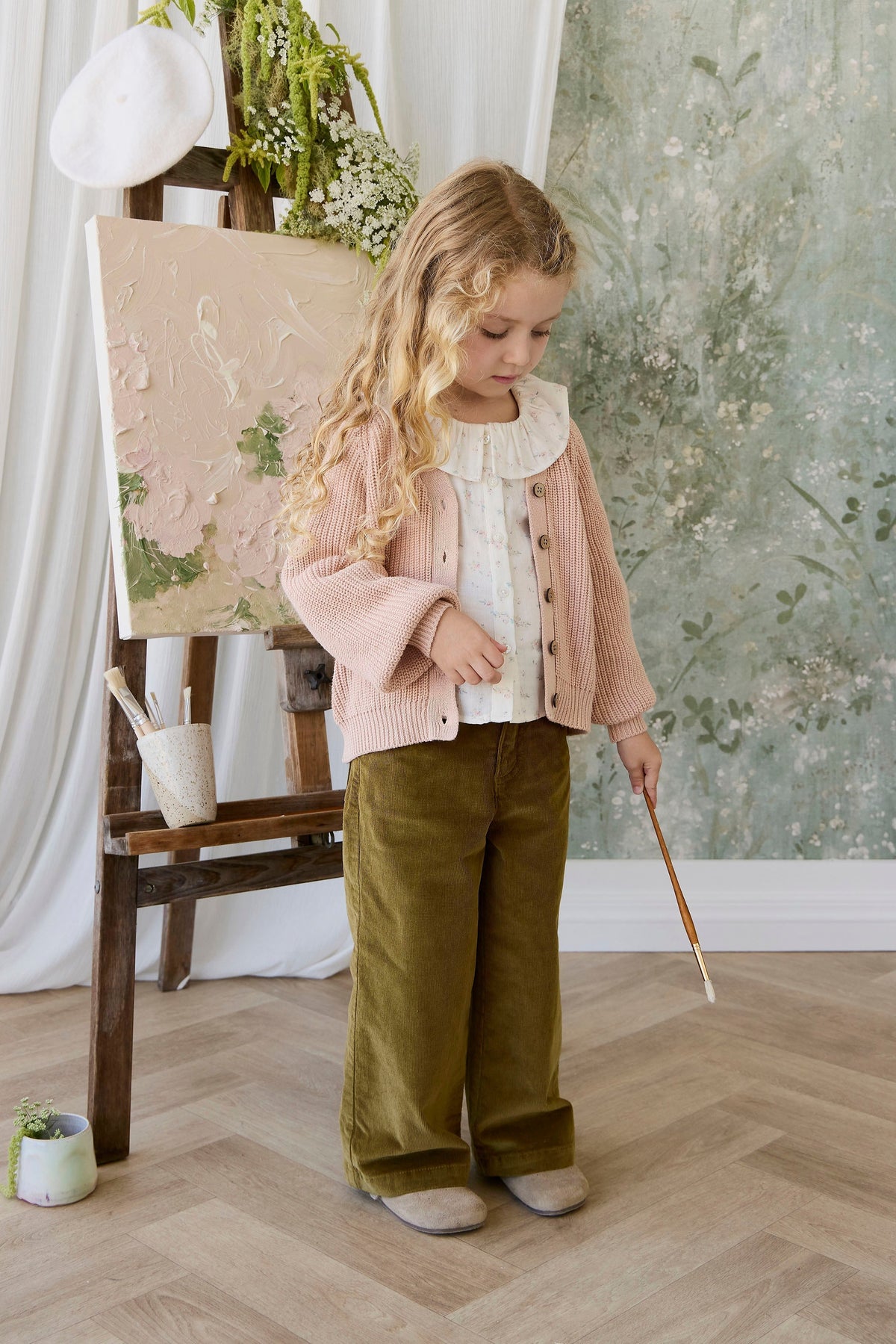 Paloma Cardigan - Rose Mist - image 6