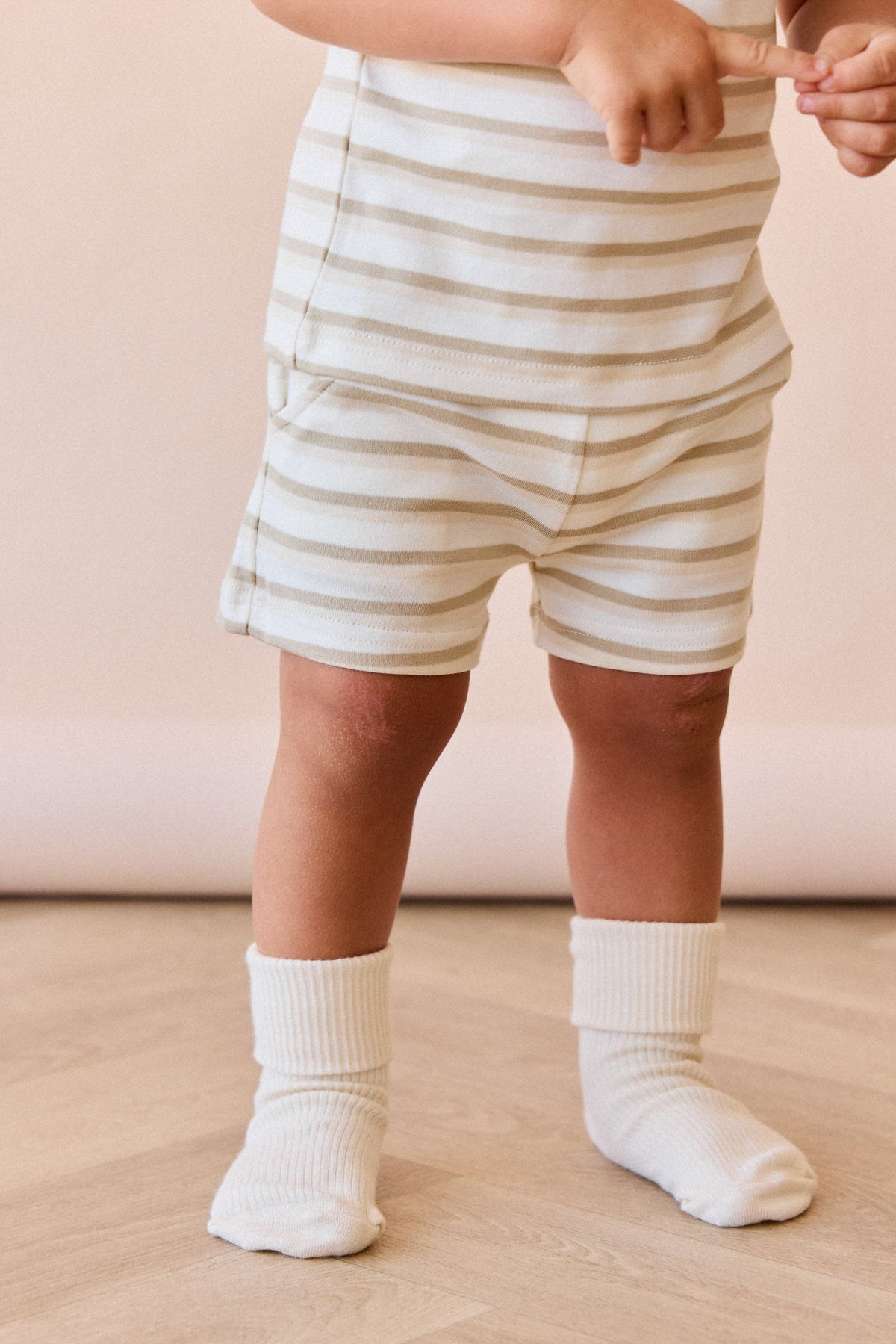 Pima Cotton Willem Short - Sundrenched Stripe - image 4