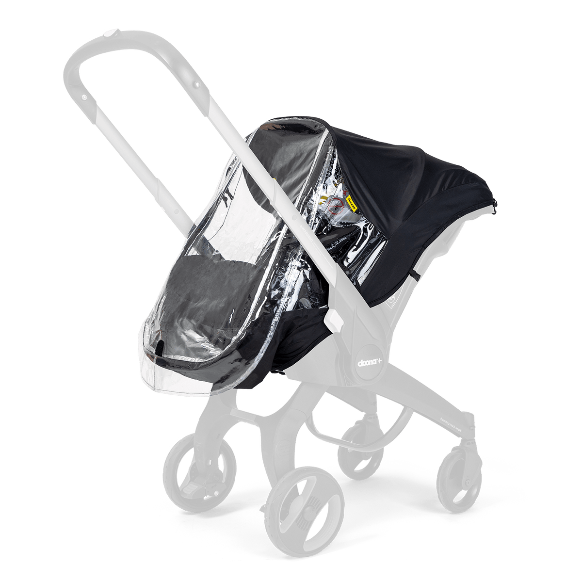 Kumfy Kids Rain Cover – Clear Weather Shield for Travel System - view 1