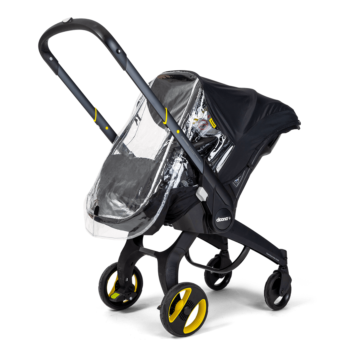 Kumfy Kids Rain Cover – Clear Weather Shield for Travel System - view 2