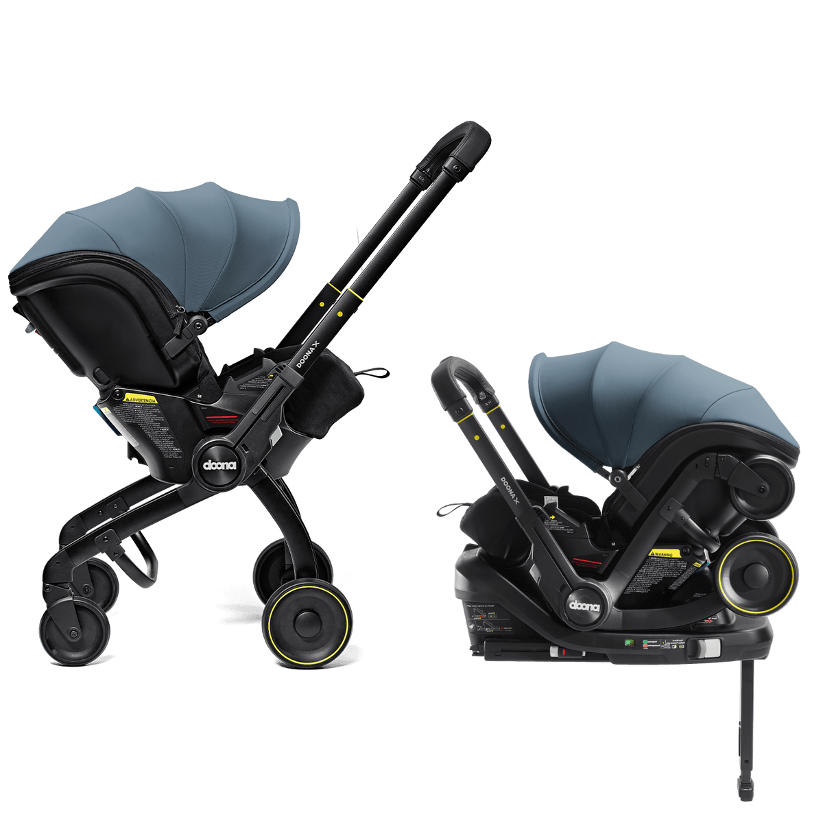 Kumfy Kids Reclining 2-in-1 Car Seat & Stroller Travel System – Ocean Blue - view 1