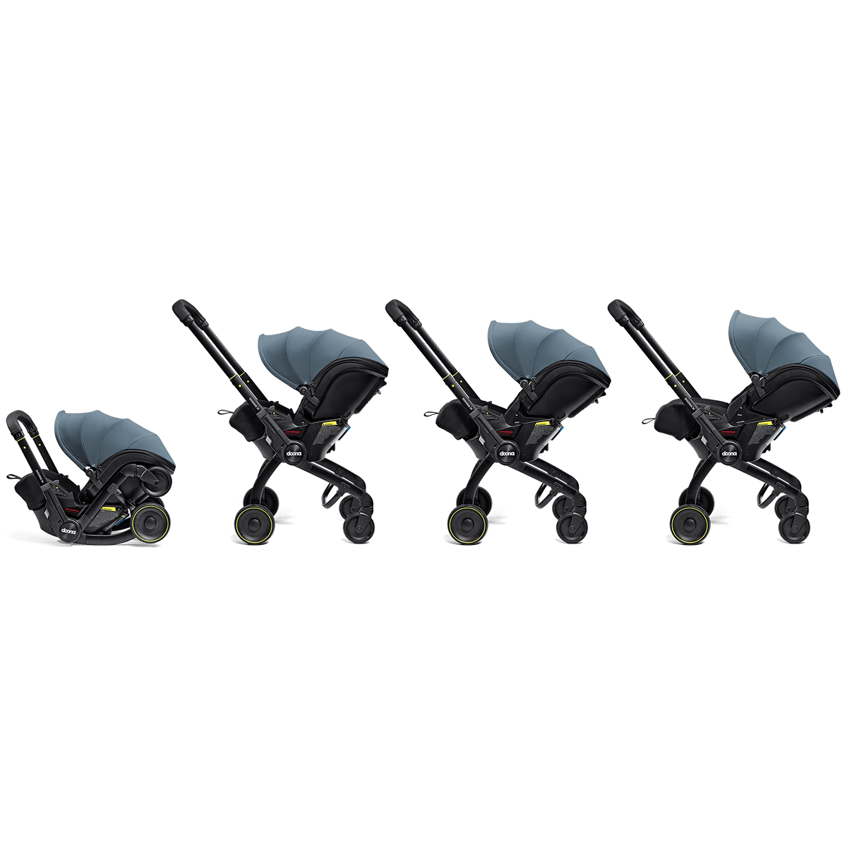 Kumfy Kids Reclining 2-in-1 Car Seat & Stroller Travel System – Ocean Blue - view 3