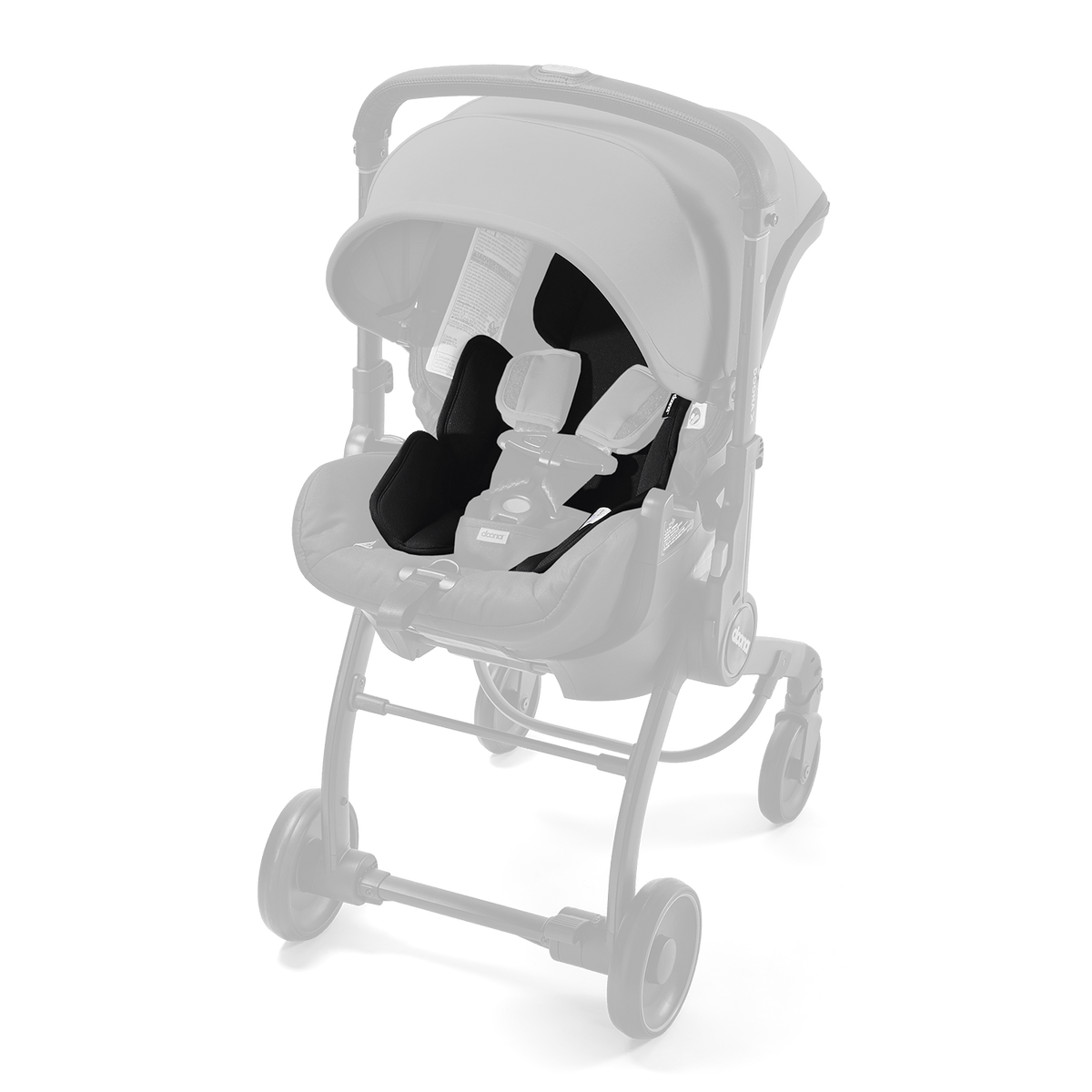 Kumfy Kids Reclining 2-in-1 Car Seat & Stroller Travel System – Nitro Black - view 12