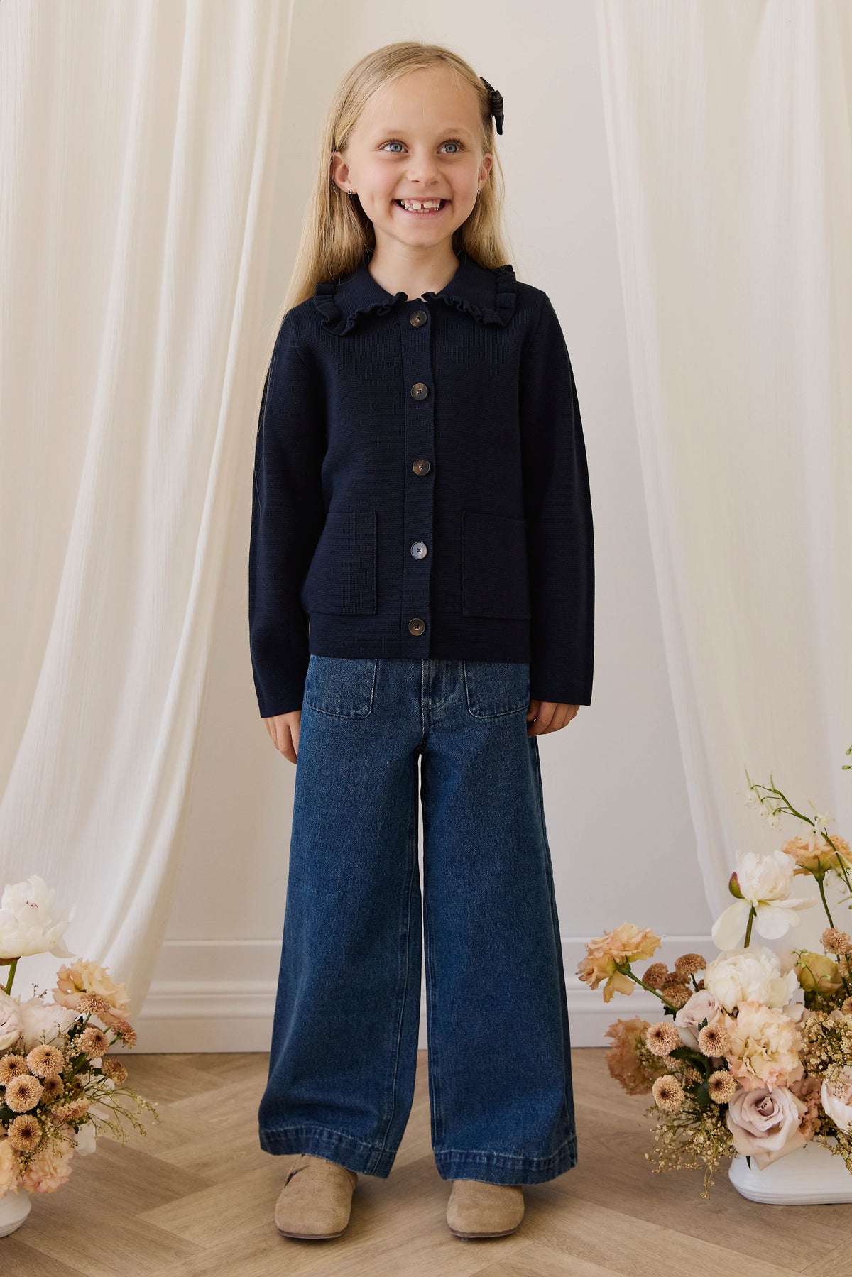 Theodora Pant - Classic Denim - image 1