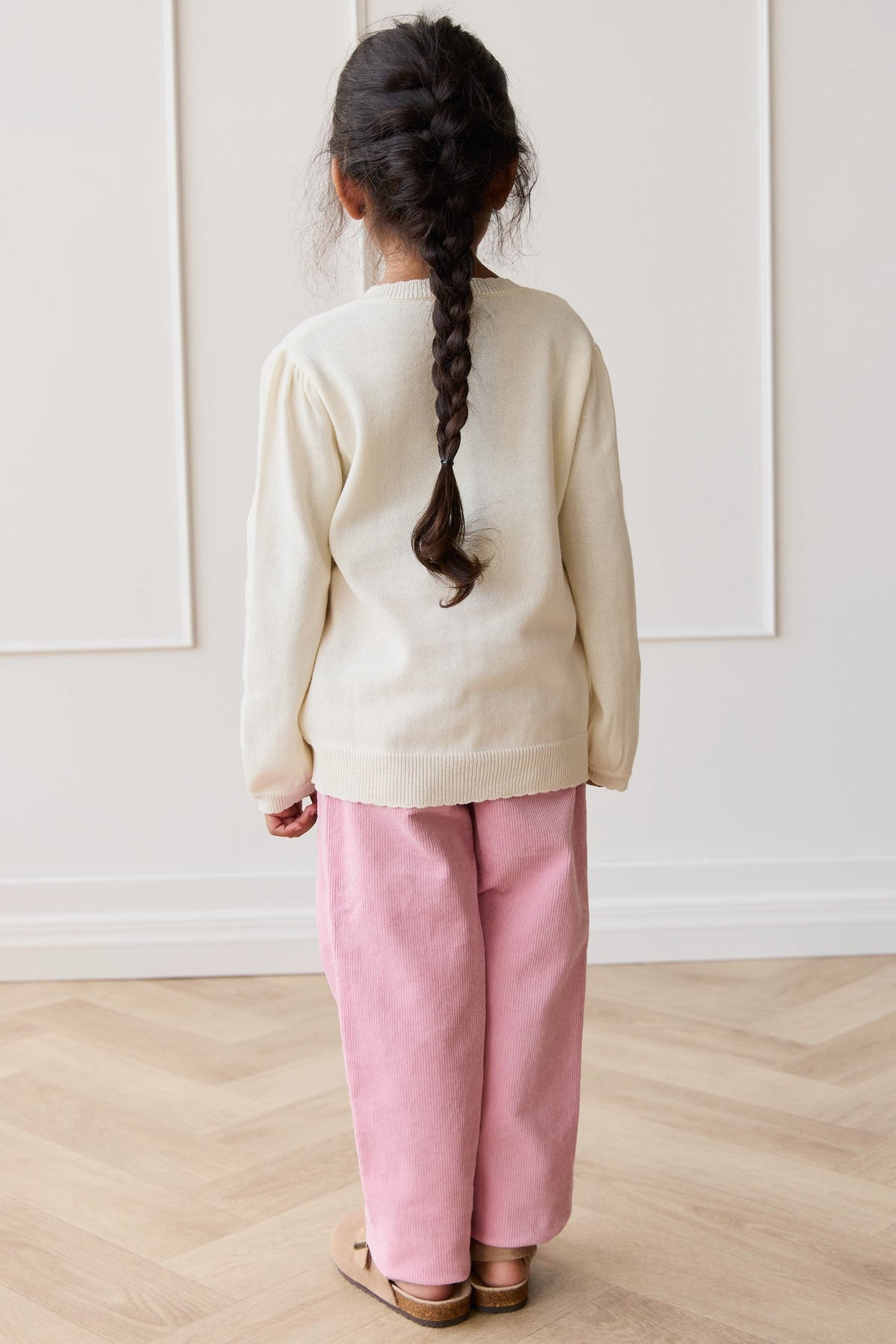 Willow Cardigan - Willow Jacquard Parchment - image 4