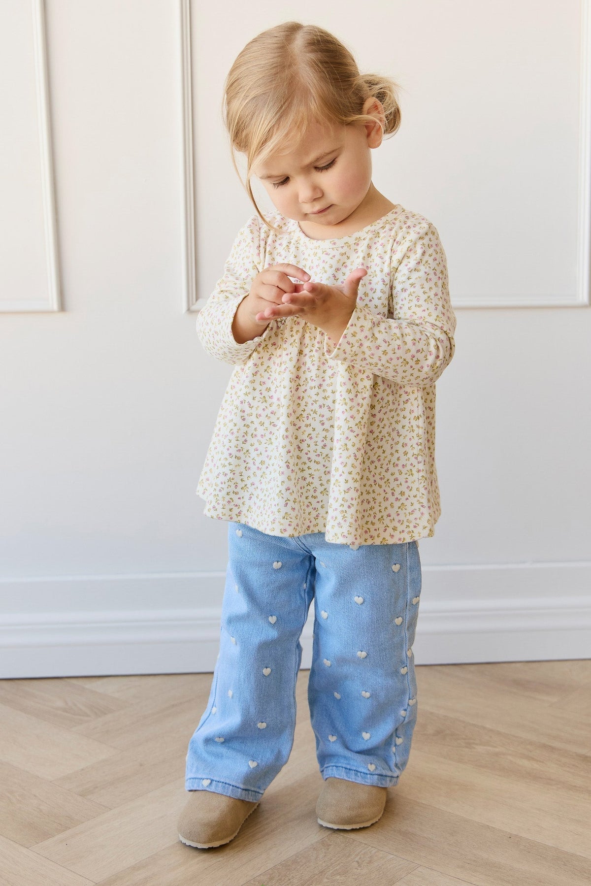 Yvette Pant - Petite Heart Denim - image 4