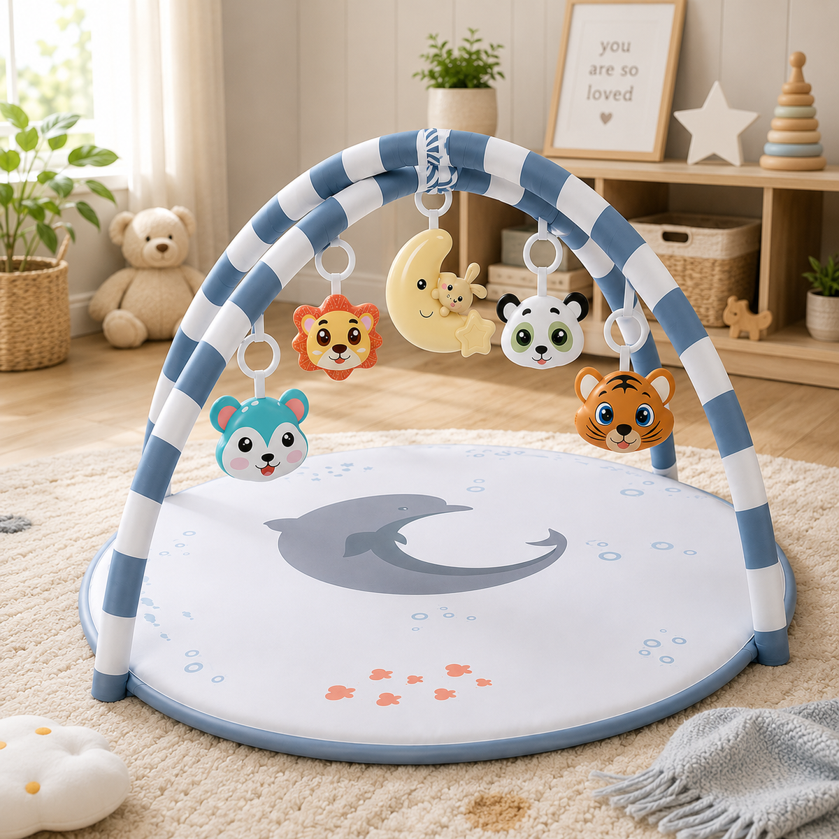 Montessori Baby Sensory Play Gym - view 2
