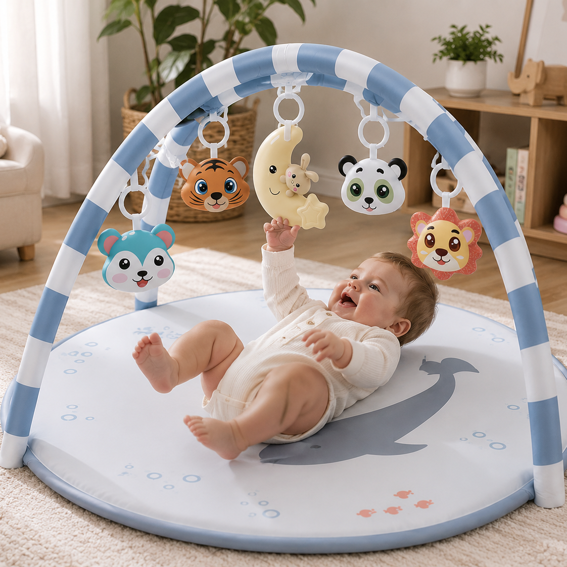 Montessori Baby Sensory Play Gym - view 3